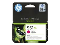 HP 951XL - Lång livslängd - magenta - original - bläckpatron CN047AE#BGY