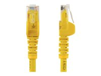 StarTech.com 7m CAT6 Ethernet Cable, 10 Gigabit Snagless RJ45 650MHz 100W PoE Patch Cord, CAT 6 10GbE UTP Network Cable w/Strain Relief, Yellow, Fluke Tested/Wiring is UL Certified/TIA - Category 6 - 24AWG (N6PATC7MYL) - patch-kabel - 7 m - gul N6PATC7MYL
