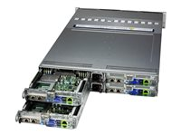 Supermicro BigTwin SuperServer 621BT-HNC8R - kan monteras i rack ingen CPU - 0 GB - ingen HDD SYS-621BT-HNC8R