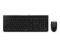 CHERRY DC 2000 - sats med tangentbord och mus - brittisk - svart Inmatningsenhet JD-0800GB-2