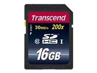 Transcend - flash-minneskort - 16 GB - SDHC TS16GSDHC10