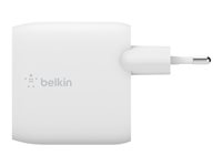 Belkin BoostCharge strömadapter - 2 x USB-C - 40 Watt WCB006VFWH