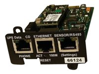 MGE Network Management Card Teleservice Card - adapter för administration på distans 66124