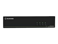 Black Box SECURE NIAP - Quad-Head - omkopplare för tangentbord/video/mus/ljud - 4 portar - TAA-kompatibel SS4P-QH-DVI-UCAC