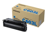Samsung CLT-C603L - Lång livslängd - cyan - original - tonerkassett (SU080A) SU080A