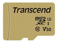 Transcend 500S - flash-minneskort - 64 GB - microSDXC TS64GUSD500S
