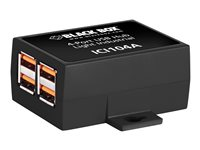 Black Box Industrial - hubb - 4 portar - TAA-kompatibel ICI104A