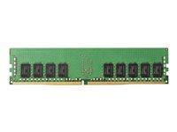HP - DDR4 - modul - 16 GB - DIMM 288-pin - 2666 MHz / PC4-21300 - registrerad 1XD85AA