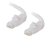 C2G Cat6 Booted Unshielded (UTP) Network Patch Cable - patch-kabel - 50 cm - vit 83485