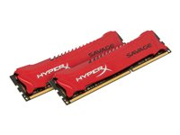 HyperX Savage - DDR3 - sats - 8 GB: 2 x 4 GB - DIMM 240-pin - 1600 MHz / PC3-12800 - ej buffrad HX316C9SRK2/8