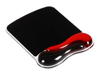 Kensington Duo Gel Mouse Pad Wrist Rest - mustablett med handledskudde - TAA-kompatibel 62402