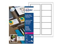 Avery Quick&Clean - visitkort - 25 stk - 220 g/m² C32016-25