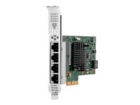 HPE I350-T4 - nätverksadapter - PCIe 2.0 x4 - Gigabit Ethernet x 4 P21106-B21