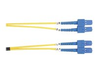 Black Box patch-kabel - 1 m - gul FOSM-LSZH-001M-SCSC