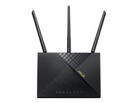ASUS 4G-AX56 - trådlös router - WWAN - Wi-Fi 6 - Wi-Fi 6 - skrivbordsmodell 4G-AX56
