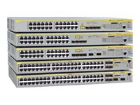 Allied Telesis AT X610-48TS-POE+ - switch - 48 portar - Administrerad - rackmonterbar AT-X610-48TS-POE+