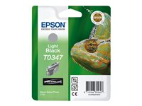 Epson T0347 - gråsvart - original - bläckpatron C13T03474010