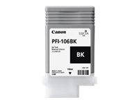 Canon PFI-106 BK - svart - original - bläcktank 6621B001