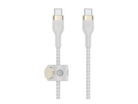 Belkin BOOST CHARGE - USB typ C-kabel - 24 pin USB-C till 24 pin USB-C - 2 m CAB011bt2mWH
