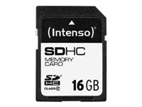 Intenso Class 10 - flash-minneskort - 16 GB - SDHC 3411470