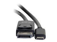 C2G 10ft USB C to DisplayPort Cable - 4K Video - M/M - videoadapterkabel - 24 pin USB-C till DisplayPort - 3.05 m 26905