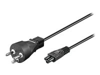 goobay - strömkabel - IEC 60320 C5 till Typ K - 2 m 30857