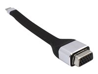 i-Tec USB-C Flat VGA Adapter - extern videoadapter - svart C31FLATVGA60HZ