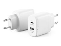 ALOGIC Rapid Power strömadapter - GaN - USB, 24 pin USB-C - 32 Watt WCG2X32-EU