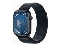 Apple Watch Series 9 (GPS) - midnattsaluminium - smart klocka med sportögla - midnatt - 64 GB MR9C3DH/A