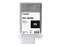 Canon PFI-107 BK - foto-svart - original - bläcktank 6705B001