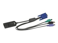 HPE PS/2 Virtual Media Interface Adapter - förlängare för tangentbord/video/mus/USB AF604A