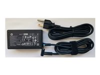 HP Smart - strömadapter - 4,5 mm kontakt, 3-pin, vinklad kontakt - 65 Watt L25298-002