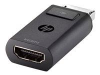 HP DisplayPort to HDMI Adapter - videokort - DisplayPort / HDMI F3W43ET