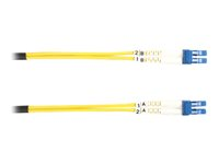 Black Box patch-kabel - 1 m - gul FOSM-LSZH-001M-LCLC