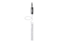 Belkin MIXIT Coiled Cable - ljudkabel - 1.8 m AV10126CW06-WHT