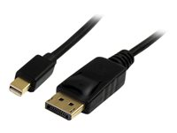 StarTech.com 1m Mini DisplayPort to DisplayPort 1.2 Cable DisplayPort 4k - DisplayPort-kabel - 1 m MDP2DPMM1M