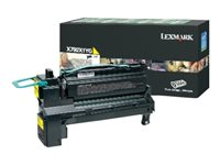 Lexmark X792 - Extra lång livslängd - gul - original - tonerkassett - LCCP X792X2YG