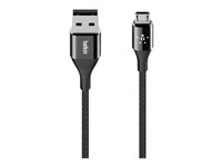 Belkin MIXIT DuraTek - USB-kabel - mikro-USB typ B till USB - 1.22 m F2CU051BT04-BLK