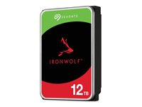 Seagate IronWolf ST8000VN004 - hårddisk - 8 TB - SATA 6Gb/s (paket om 4) ST8000VN004 4 PACK