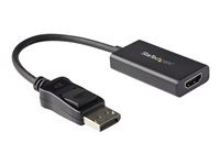 StarTech.com DisplayPort till HDMI-adapter - 4K 60 Hz HDR10 Aktiv DisplayPort 1.4 till HDMI 2.0b videokonverterare - 4K DP till HDMI-adapterdongel för monitor/skärm/TV - DP-kontakt med låsning - videokort - DisplayPort / HDMI - 25.16 cm DP2HD4K60H
