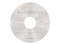 MediaRange - CD-RW x 10 - 700 MB - lagringsmedier MR235