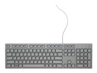 Dell KB216 - tangentbord - tysk - grå Inmatningsenhet 580-ADHN