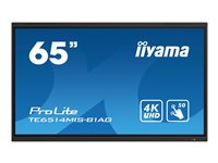 iiyama ProLite TE6514MIS-B1AG 65" LED-bakgrundsbelyst LCD-skärm - 4K - för interaktiv skyltning/interaktiv kommunikation TE6514MIS-B1AG