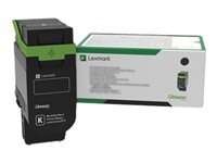 Lexmark - svart - original - tonerkassett - LCCP, LRP 75M20K0