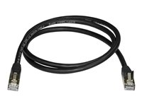 StarTech.com cat6a ethernet-kabel - patch-kabel - 7 m - svart 6ASPAT7MBK