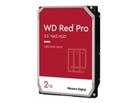 WD Red Pro WD2002FFSX - hårddisk - 2 TB - SATA 6Gb/s WD2002FFSX