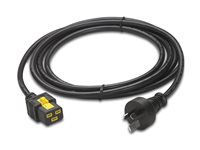 APC - strömkabel - IEC 60320 C19 till AS/NZS 3112 - 3 m AP8754