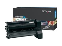 Lexmark - Lång livslängd - cyan - original - tonerkassett - LCCP C780H2CG