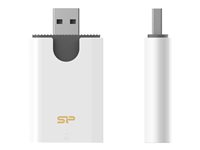 SILICON POWER Combo - kortläsare - USB 3.2 Gen 1 SPU3AT5REDEL300W