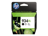 HP 934XL - Lång livslängd - svart - original - bläckpatron C2P23AE#BGX
